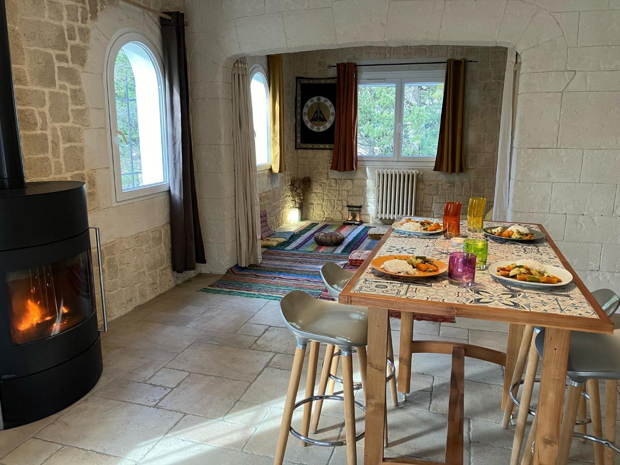 Gite With Private Jacuzzi, Shiatsu & Healthy Food Ladern-sur-Lauquet Exterior foto