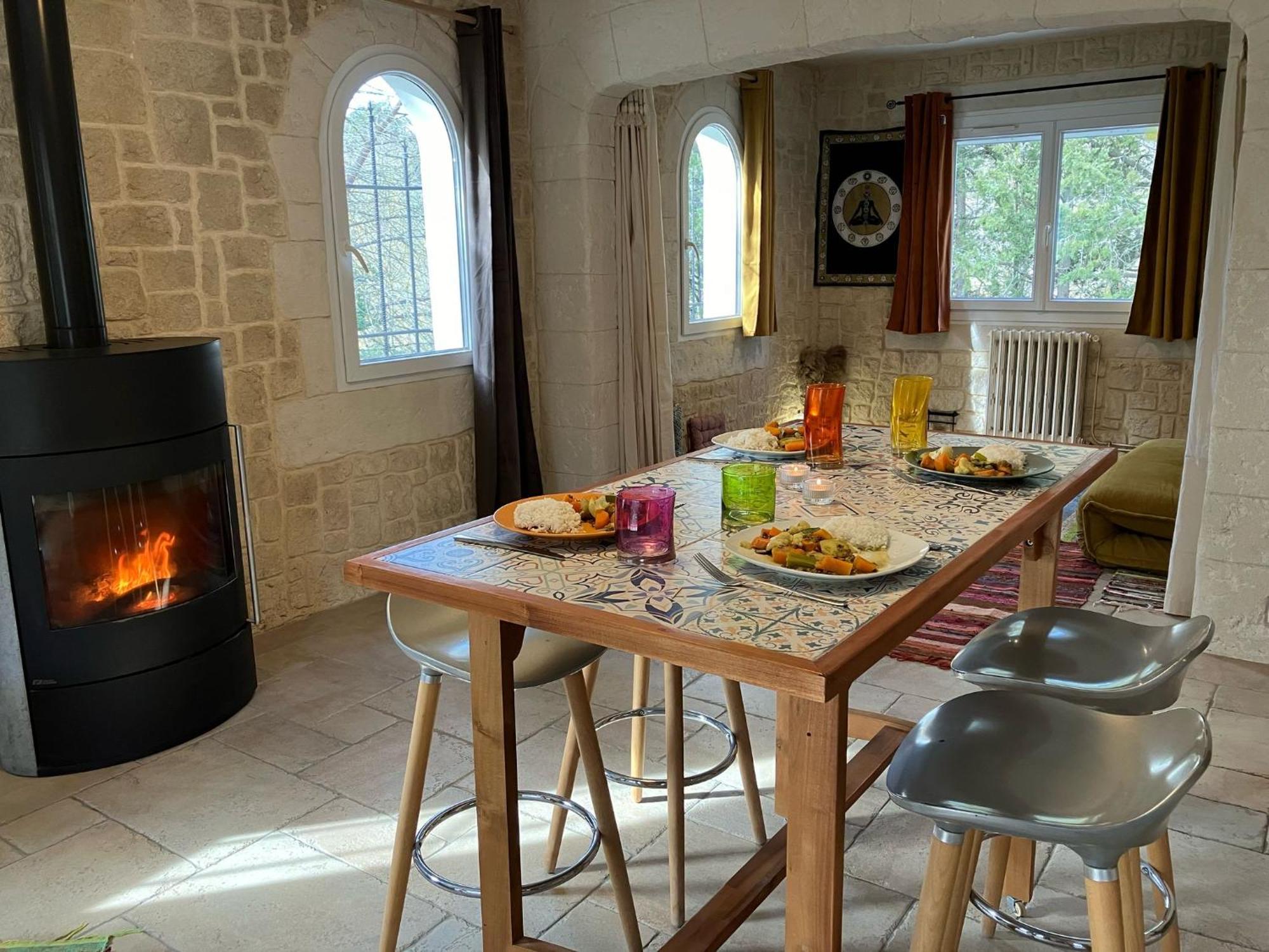 Gite With Private Jacuzzi, Shiatsu & Healthy Food Ladern-sur-Lauquet Exterior foto